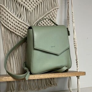 Mint Green matt&nat back pack Bag
